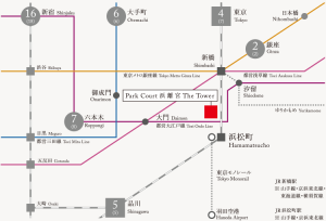 パークコート浜離宮ザタワー_交通アクセス