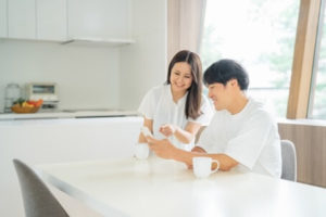 若い夫婦