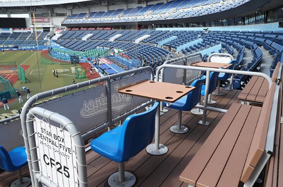 幕張ビーチ花火フェスタ2024 Gエリア（ZOZOマリンスタジアム）2連番 
