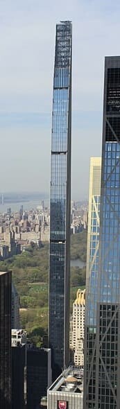 超高層ビル高さTOP100