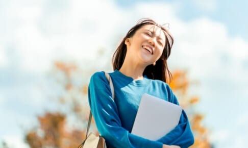 笑顔のビジネスウーマン